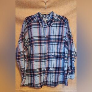 3X Croft and Barrow Flannel Shirt